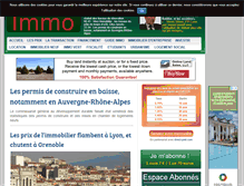 Tablet Screenshot of lyonpoleimmo.com